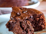 Gâteau fondant choco noisette