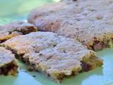 Giant cookie courgettes-chocolat