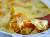 Gratin pommes de terre butternut raclette