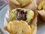 Muffins à la pâte à tartiner
