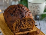Pain d’épices marbré au chocolat