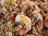 Taboulé aux crevettes