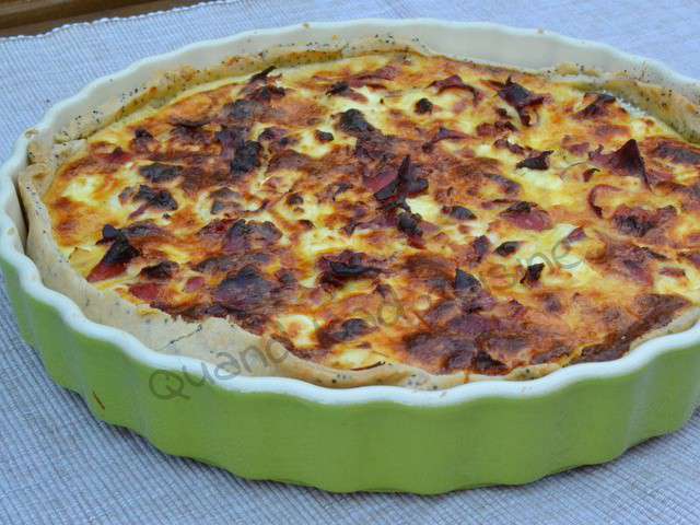 Recettes De Tarte Au Fromage Et Jambon