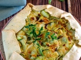 Tarte rustique courgettes et ricotta