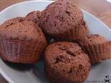 Muffins au chocolat et au praliné, et du bonheur