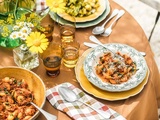Conciglioni rigati sauce tomates et boeuf haché