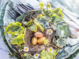 Menu de Pâques : une table printanière élégante inspirée du jardin