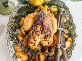Poulet rôti à l’origan et au citron de Cyril Lignac : un classique