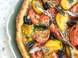 Tarte à la tomate de Fabien Vallos : Le Philosophe du Goût