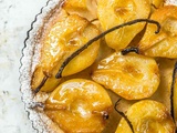 Tarte aux poires et au miel de sapin
