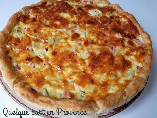 Recettes De Tarte Aux Poireaux De Quelque Part En Provence