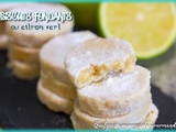 Biscuits fondants au citron vert