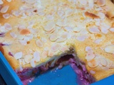 Clafoutis aux prunes et aux amandes