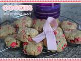 Cookies aux pralines roses #Octobre Rose