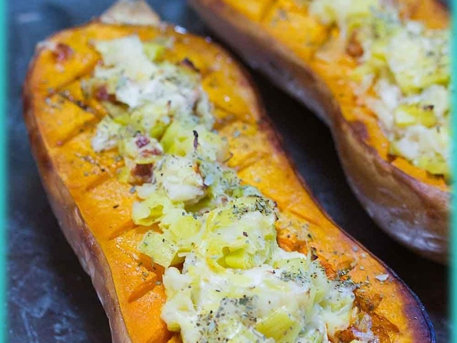 Recettes De Courge Butternut Farcie De QuelquesGrammesDeGourmandise