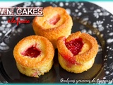Mini cakes à la fraise