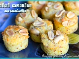 Mini muffins aux cacahuètes