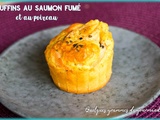 Muffins saumon fumé – poireau