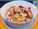 Salade de chou chinois aux légumes