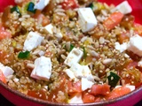 Salade de quinoa et courgette