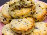Scones aux pépites de chocolat