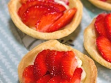 Tartelettes aux fraises