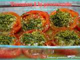 Tomates à la provençale #cuisson basse température