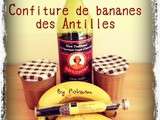 Confiture de bananes des Antilles