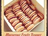 Macarons Fruits Rouges