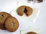 Cookies aux pépites de chocolat et au caramel au beurre salé - Qui Dort Dine
