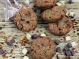 Cookies aux pépites de chocolats & caramel