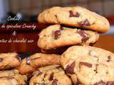 Cookies chocolat Crunchy - Qui Dort Dine