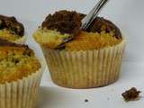 Muffins vanille/chocolat (sans huile) - Qui Dort Dine