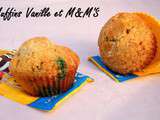 Muffins vanille & m&m's - Qui Dort Dine