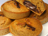 Muffins fourrés à la pâte à tartiner