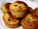 Muffins rhum raisins secs
