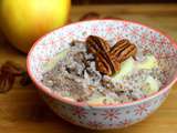 Porridge d’automne- sans gluten, sans lait, paléo