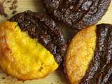 Pour le goûter: muffins au potimarron et au cacao
