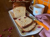 Brioche à l’Eau de Fleur d’Oranger, aux Ecorces d’Oranges et Cranberries Séchées – une brioche idéale pour le matin
