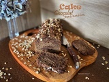 Cake façon marbré – farine de sarrasin et chocolat {sans gluten}