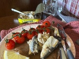 Crêpe Sarrasin au Beurre Salé, Sardines et Crème à la Sardine