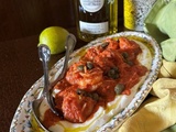 Crevettes au Tomates sur lit de Yaourt Grec | Comme une spécialité grecque à découvrir