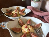 Figues fraîches et Fromage de Chèvre gratiné | Si facile tellement délicieux