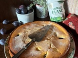 Gâteau au Fromage Blanc et aux Quetsches