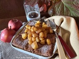 Gâteau Pudding aux Petit Beurre – Pomme et Sirop d’Erable | facile et délicieux