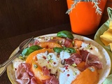 Melon rôti aux saveurs d’Italie
