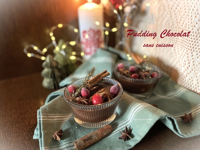 Pudding de Noël #vegan #glutenfree - La gourmandise selon Angie