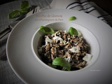 Risotto de quinoa aux champignons de Paris