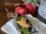 Roulés feuilletés au poivron rouge, feta et paprika – une recette d’inspiration grecque