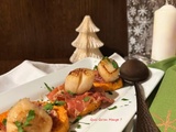 Saint-Jacques poêlées sur lit de Butternut rôtie | mets simple et luxueux à la fois